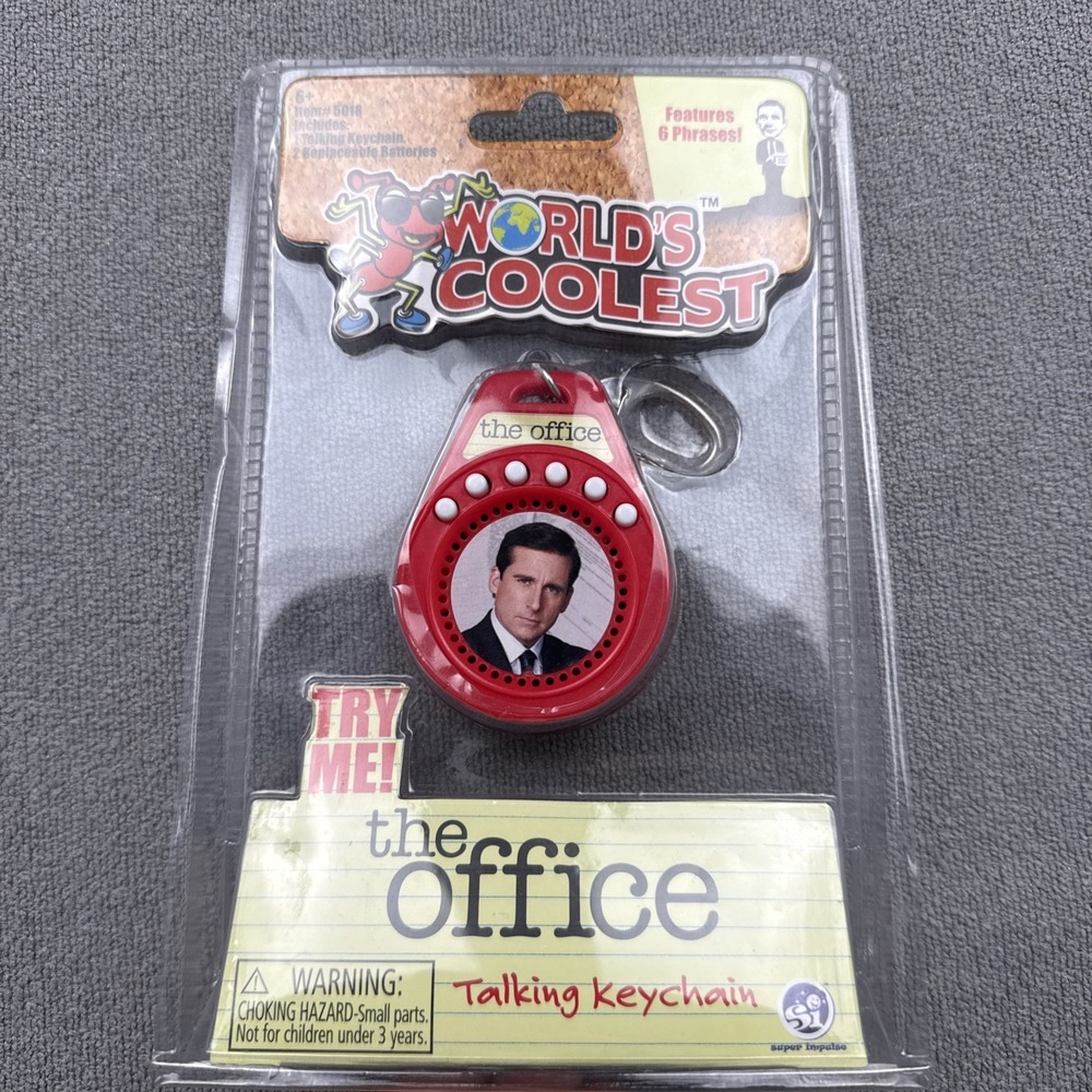 World's Coolest MICHAEL - THE OFFICE Talking Keychain TV Show Quotes